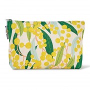 Cosmetic Bag | Golden Wattle | Linen Cotton | Large Cosmetic Bag | Golden Wattle | Linen Cotton | Large